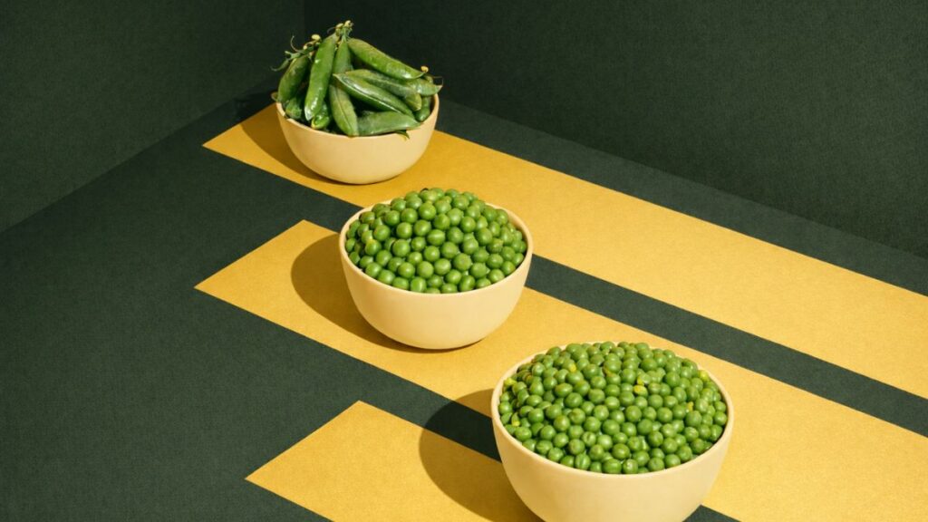Tipos de guisantes
